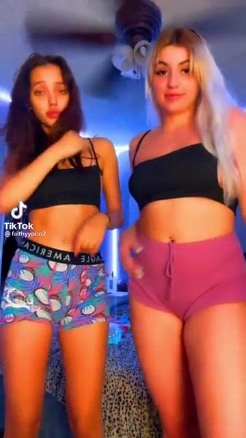 Left or right? Tits almost fall out at the end