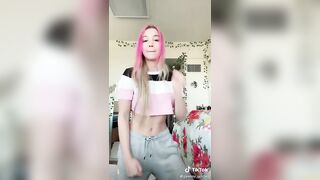 Sexy TikTok Girls: Slip but she knows #3