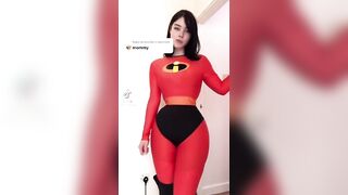 Sexy TikTok Girls: Like if you’d smash Elastigirl ♥️♥️ #1