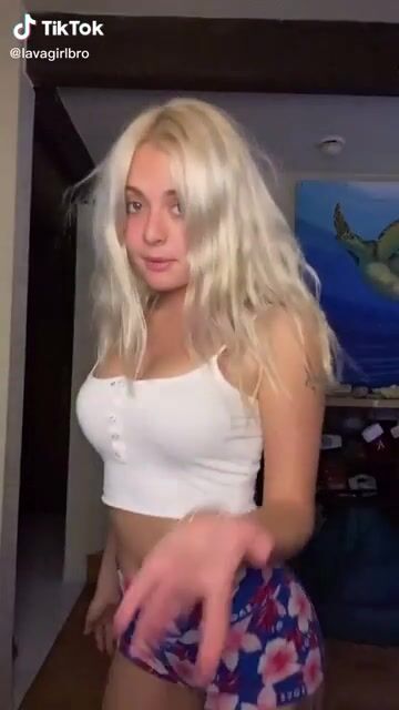 I like her flower shorts