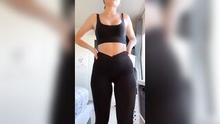 Sexy TikTok Girls: Legging haul #2