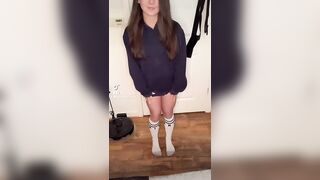 Sexy TikTok Girls: Here’s my first spicy TikTok ♥️♥️ #2