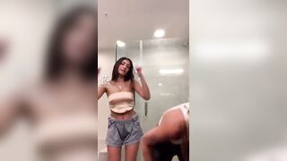 Sexy TikTok Girls: Drumming on her friend’s ass #2