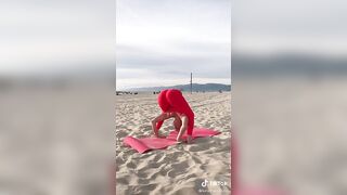 Sexy TikTok Girls: You think she can lick it? #4