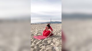 Sexy TikTok Girls: You think she can lick it? #3