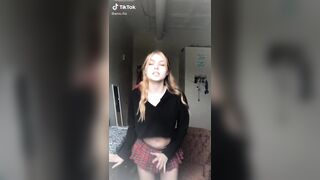 Sexy TikTok Girls: Lil ahegao schoolgirl #2