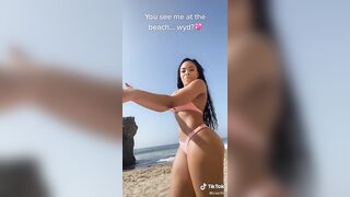 Sexy TikTok Girls: Got to love a bikini Wedgy #4