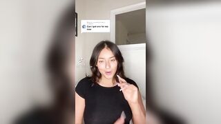 Sexy TikTok Girls: it's always the girls with chest tattoos that have big tits #1