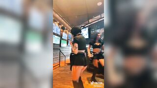 Sexy TikTok Girls: Goth Hooters #4