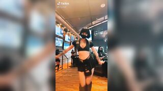 Sexy TikTok Girls: Goth Hooters #2