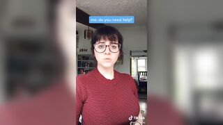 Sexy TikTok Girls: Goth Librarian #4