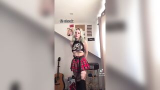 Sexy TikTok Girls: Goth Tiddys #4