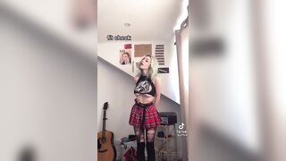 Sexy TikTok Girls: Goth Tiddys #3