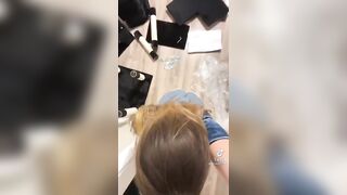 Sexy TikTok Girls: Sky view of a dumb ass #3