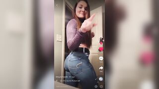 Sexy TikTok Girls: Bouncing jeans♥️♥️ #2