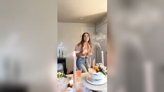 Sexy TikTok Girls: That’s one way too blow out the candles.. #3