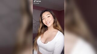 Sexy TikTok Girls: Bouncy busty Asian #4