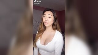 Sexy TikTok Girls: Bouncy busty Asian #2