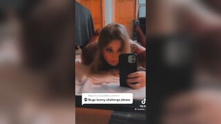 Sexy TikTok Girls: Bugs bunny challenge compilation #4