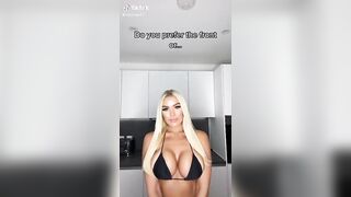 Sexy TikTok Girls: front or back?.... #2