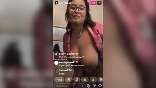 Tiktok Nipslips: Full titty slip! The regret on her face after ♥️♥️… #2