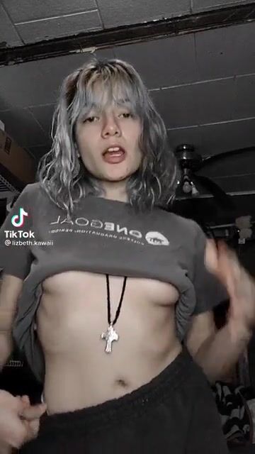 Her nips pop out a few times and once at the end