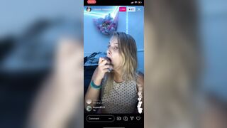Tiktok Nipslips: @miamoji2 on TT, IG live flash #2