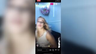 Tiktok Nipslips: @miamoji2 on TT, IG live flash #3