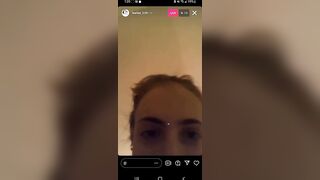 TikTok Hot Live: leelee_lotti wilin' out (internet is in and out, not sure if she'll be back) #3