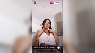 TikTok Hot Live: fine ass spanish milf get on this live see if she slips again! #4