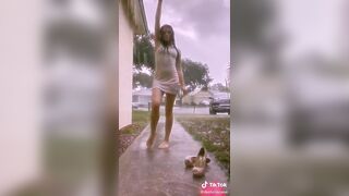 Hot TikTok: Rain girl hot #4