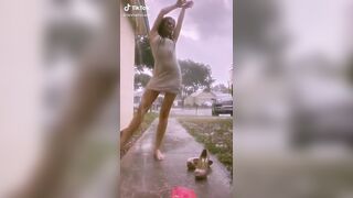 Hot TikTok: Rain girl hot #2