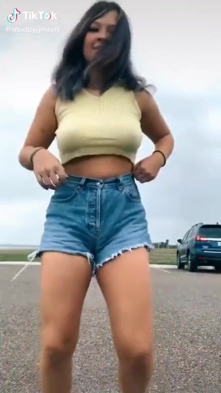 Nipples getting hard while shes dancing