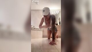 TikTok Girls: Gotta work out this nippies #2