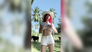 TikTok Girls: Sexy Cowgirl ♥️♥️♥️♥️ #2