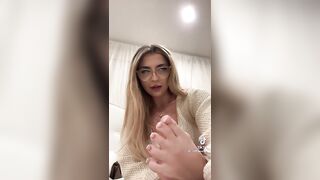 TikTok Feet: Glasses and Toe's the way to go!! ♥️♥️♥️♥️♥️♥️ #3