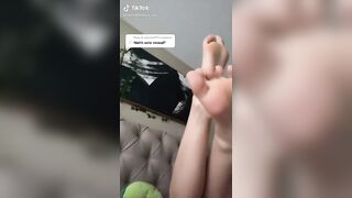 TikTok Feet: Hannahbabyxoxo #4