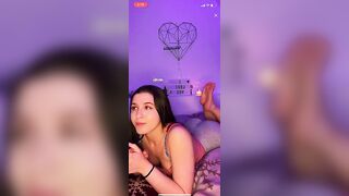 TikTok Feet: Beautiful 18 year old girl showing off soles on live ♥️♥️♥️♥️ via: hottiecleo #2