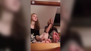 TikTok Feet: @deprisanka and her guests were live!! #2
