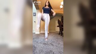 Sexy TikTok Girls: Flair pants wap... #1