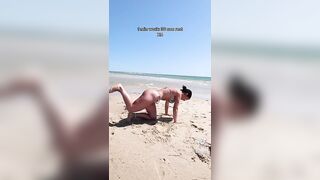 Sexy TikTok Girls: Beach Workout #4