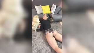 Sexy TikTok Girls: What color her booty shorts ♥️♥️♥️♥️♥️♥️ #3