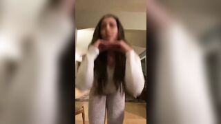 Sexy TikTok Girls: @dnewberryy slow-mo jiggle #2