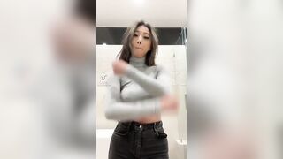 Sexy TikTok Girls: Cute Asian with nice tits #2