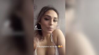 Sexy TikTok Girls: A dick a day keeps the doctors away right? #2