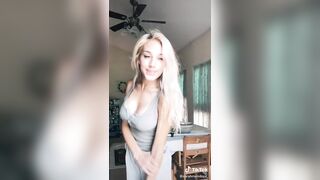 Sexy TikTok Girls: Her "plans" don't include a bra. I'm okay with that. #3