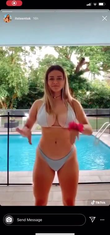 Why is she on every tiktok page