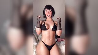 Sexy TikTok Girls: Black Christmas ♥️♥️♥️♥️ #2