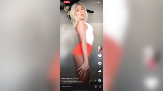 Sexy TikTok Girls: Honestly, always hated those Hooters shorts but... #3