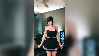 Sexy TikTok Girls: Nice rear view at the beginning #3